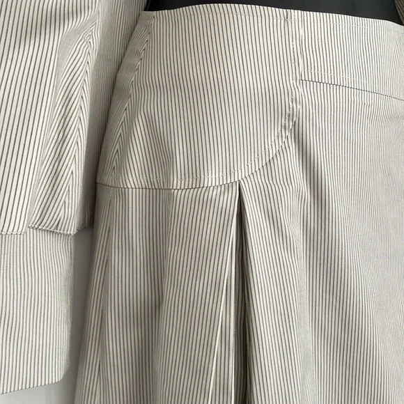 CARA LOTTI vintage jacket and skirt - black and cream, size S, VGC - Picture 7 of 16